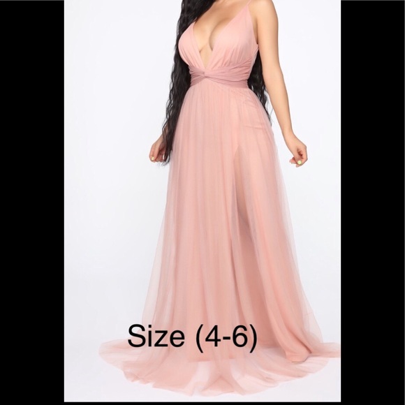Blush ball gown - Picture 2 of 2